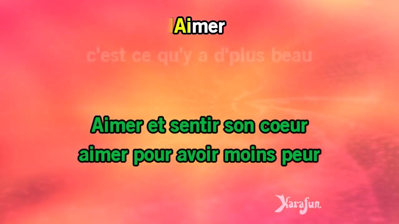 Karaoké Aimer Roméo et Juliette - YouTube