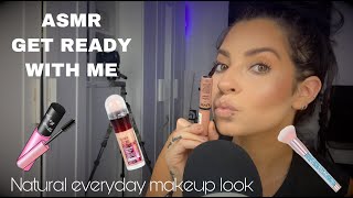 ASMR | Get Ready With Me | + eating crunchy pretzels