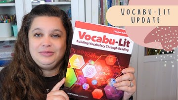 Vocabu-lit Update | Secular Homeschool Curriculum | ELA