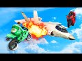 KAMIKAZE BOMBER PLANES vs. FLYING BIKES! (GTA 5 Funny Moments)