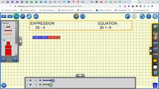 Modelling Equations With Algebra Tiles Example 1