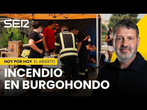 "I HAD NEVER SEEN THIS": The MAYOR of BURGOHONDO explains the PROBLEMS in CONTROLLING the FIRE