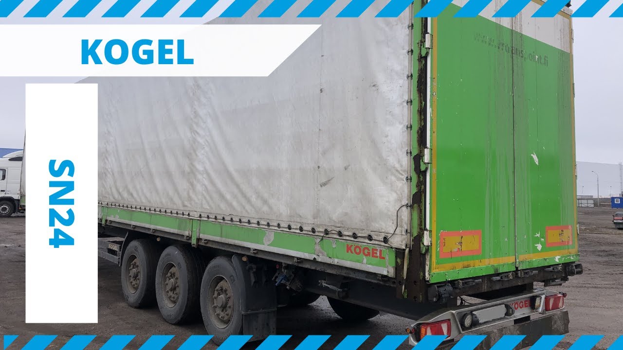 Обзор шторного полуприцепа KOGEL SN24