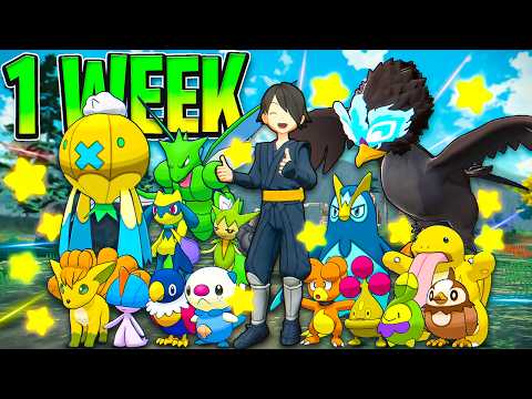 I Spent a WEEK Shiny Hunting in Pokémon Legends Arceus..