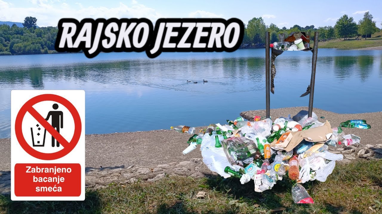 ŠOK🚫 Ljepota Rajskog jezera uništena smećem – nećete vjerovati šta sam zatekao!