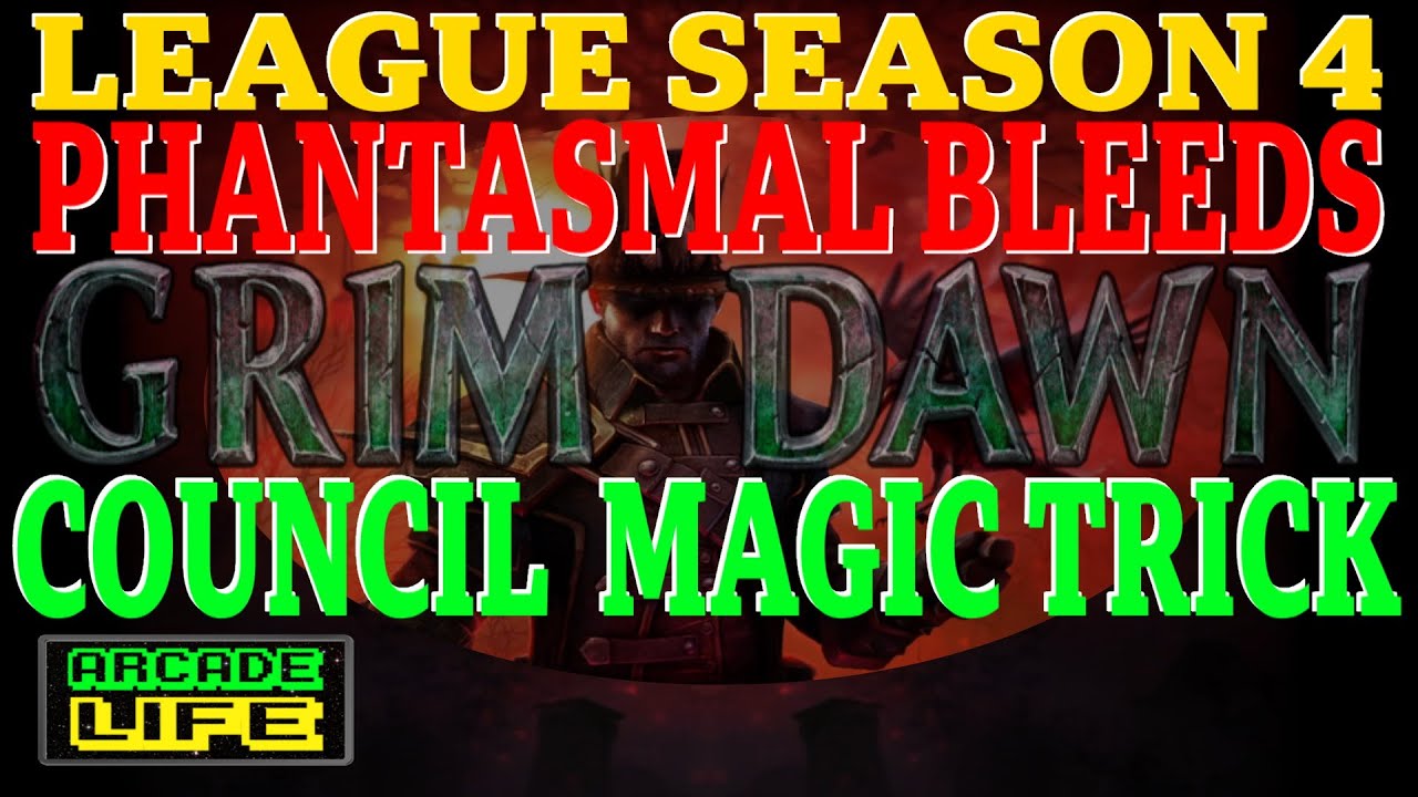 Grim Dawn - Phantasmal Blades Spellbreaker - Bleed damage versus Malmouth Council - 2022