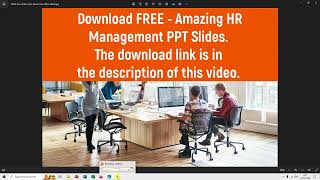 Free HR PPT Slides - HR Presentation Slides - HR Powerpoint Slides