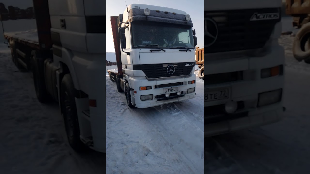 Мерседес актрос и рено премиум