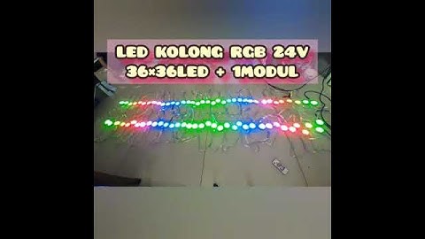 strobo triple bigbus,lampu bar,running text RGB bigbus(3)