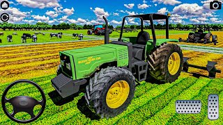 Real Farming Tractors Simulator 2021 - Farming Machine Game - Android Gameplay screenshot 2