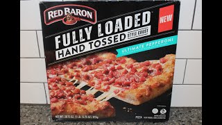 Red Baron Fully Loaded Hand Tossed Style Crust: Ultimate Pepperoni Pizza Review