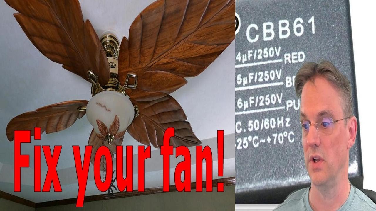 How To Replace Hampton Bay Ceiling Fan Capacitor Shelly Lighting