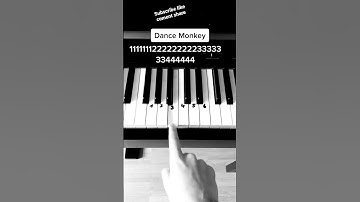 Thumbnail of Dance Monkey ( Simple Piano Tutorial)