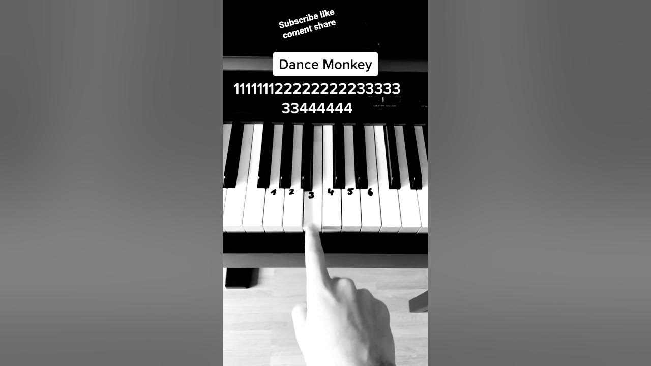 Dance Monkey ( Simple Piano Tutorial)