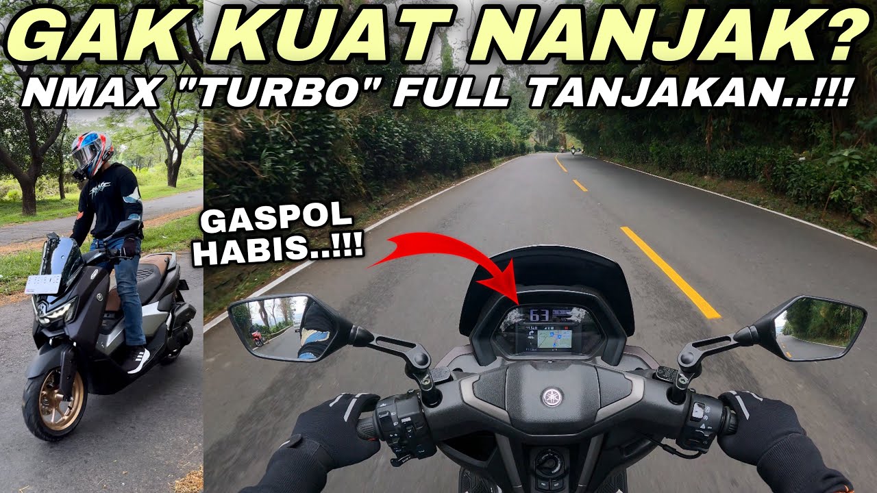 FULL TANJAKAN‼️GASPOL NMAX TURBO PUNCAK BOGOR