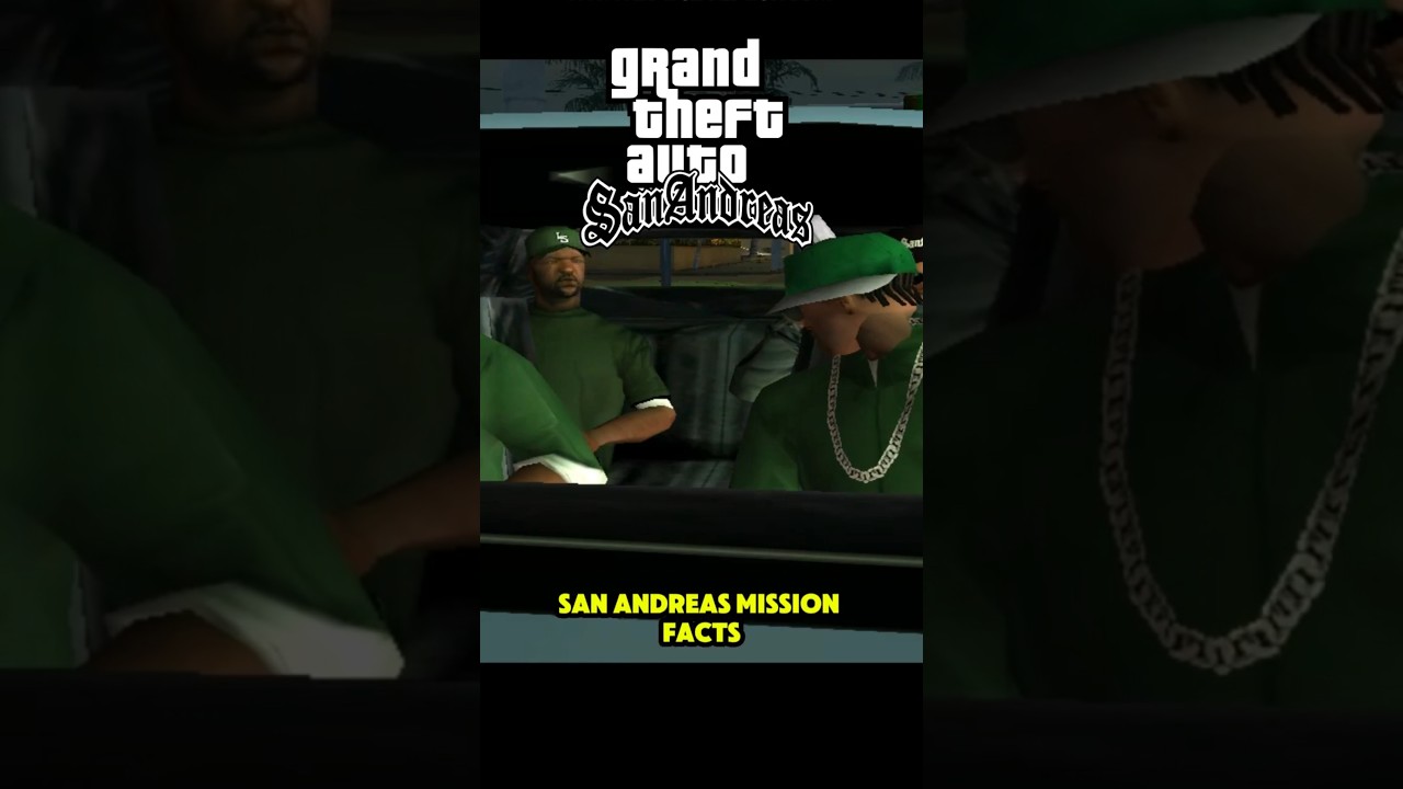 San Andreas mission facts part 14: Drive-by #gtasanandreas #gtasa #gta
