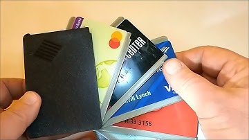 3D Printed Credit Card Wallet