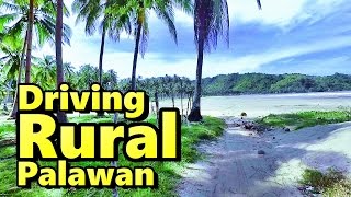 Driving Rural Palawan Philippines Scooter Rental