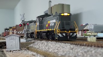 Seaboard System local freight at the Suncoast Model Railroad Club