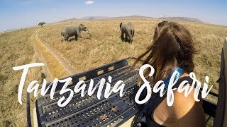 Serengeti Wildlife Safari in Tanzania  I  Travel Vlog 001 I GoPro HD