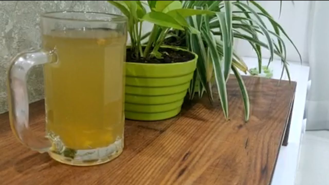 PINEAPPLE GREEN TEA FOR FLAT TUMMY/WEIGHT LOSS DRINK/DETOXIFICATION