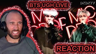 BTS - UGH LIVE & DKDKTV BREAKDOWN [RAPPER REACTION]