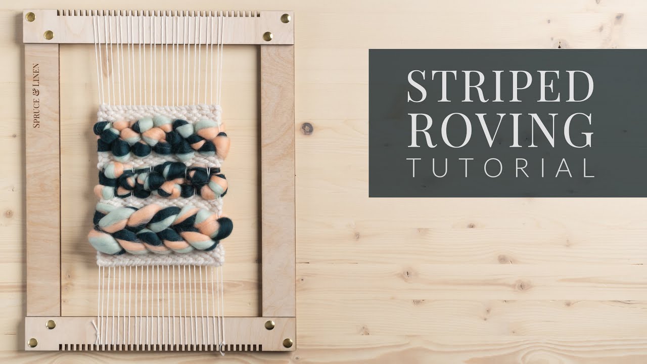 Making Rowe How I Make Mixed Roving (+3 ways to weave with it) - YouTube