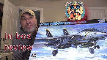 Trumpeter 1/32 F-14B Tomcat (Bomb Cat) In box review