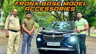 Maruti Suzuki Fronx Base Model Upgradation 🔥 Best Accessories for Maruti Fronx In Indore