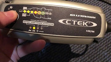 Resolved by CTEK! Update (read description) CTEK MXS 5.0 Test & Charge problem