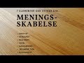 7 Elementer Der Skaber Vores Mening...