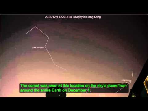 How to see Comet Lovejoy in December 2013
