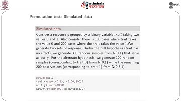 Permutation tests