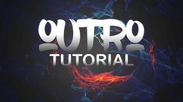 How To Make A CLEAN Outro Template - Photoshop CC 2017