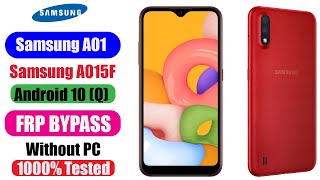 Samsung A01 FRP Bypass Without Pc|Samsung A015F 10 U2 Remove Google Account Lock | Gurchani Official