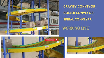 Gravity Conveyor | Roller Conveyor | Spiral Conveyor #conveyor #gravity #spiral #roller #automation