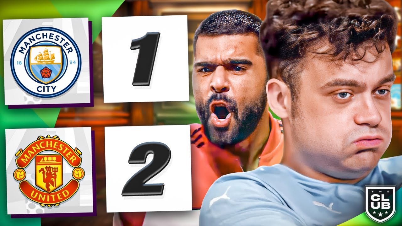 Adam LOSES HIS MIND As United STUN City To Win FA Cup! | Man City 1-2 Man United