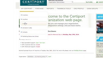 How To Activate a Certiport Exam License