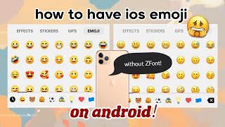 how to have ios emoji on android on huawei phones screenshot 5