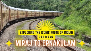 Miraj to Ernakulam Train Journey.#vlog #journey #travelgram #kerala #trending #indianrailways #train