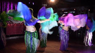 Mermaids Bellydance with Fan Veils