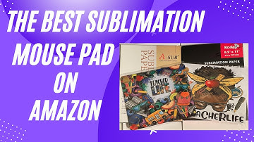 Best Sublimation Mouse Pad On Amazon