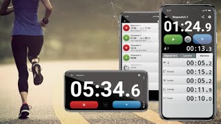 Stopwatch & Lap Timer - Advanced Sport Chronograph for Android by Chronus Stopwatches screenshot 4
