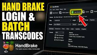 How to login to HandBrake for batch transcodes after editing - Complete Guide