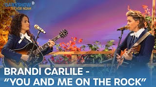 Brandi Carlile Performs “You and Me on the Rock” | The Daily Show Resimi