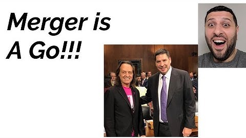 Breaking news! T-MOBILE and Sprint Merger agreement reached! Merger A GOOOOOO!!!!