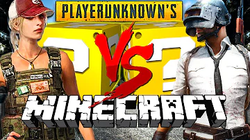 CRAINER KILLED A CAR! *PUBG* LUCKY BLOCKS! IN MINECRAFT!