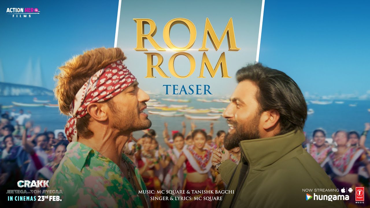 Rom Rom (Teaser) | MC Square | Vidyut Jammwal | Tanishk Bagchi | T-Series auf YouTube ansehen
