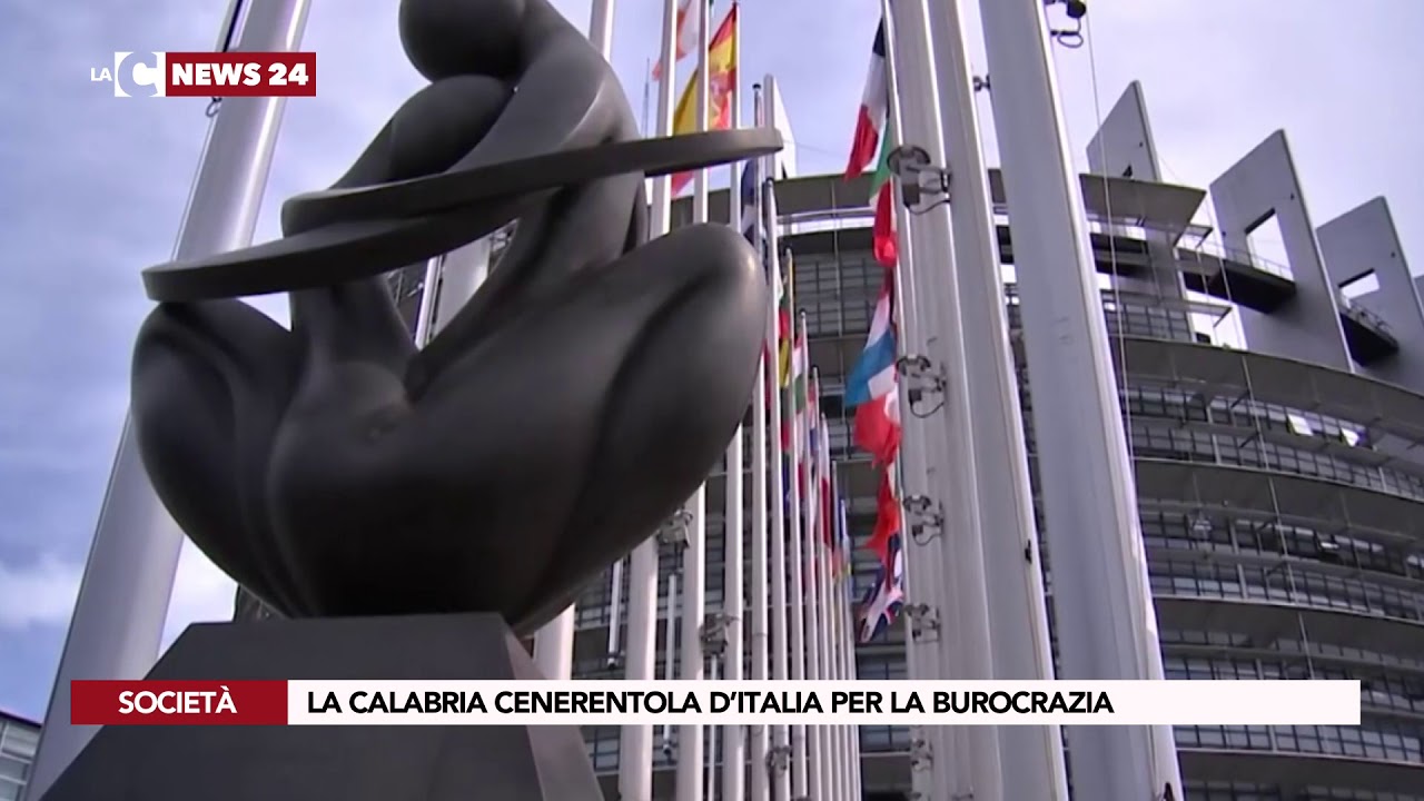 notizie del giorno LA CALABRIA CENERENTOLA D’ITALIA PER LA BUROCRAZIA
