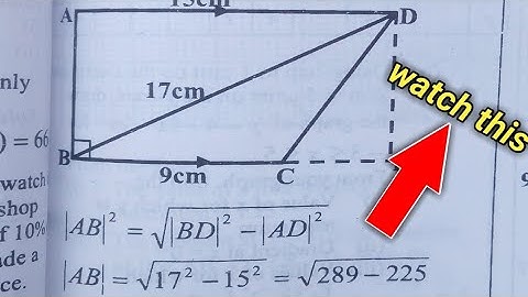 How to find the sides of a Trapezium using Pythogoras theorem @AmbiCosby